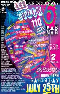 LEESTOCK 5 with Contraptions and 109 other bands!