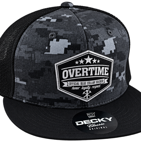 Blue Collar Soldier Flatbill Snapback