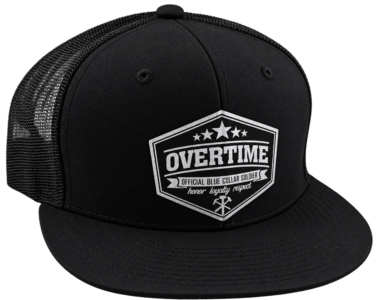Blue Collar Soldier Flat Bill Snapback