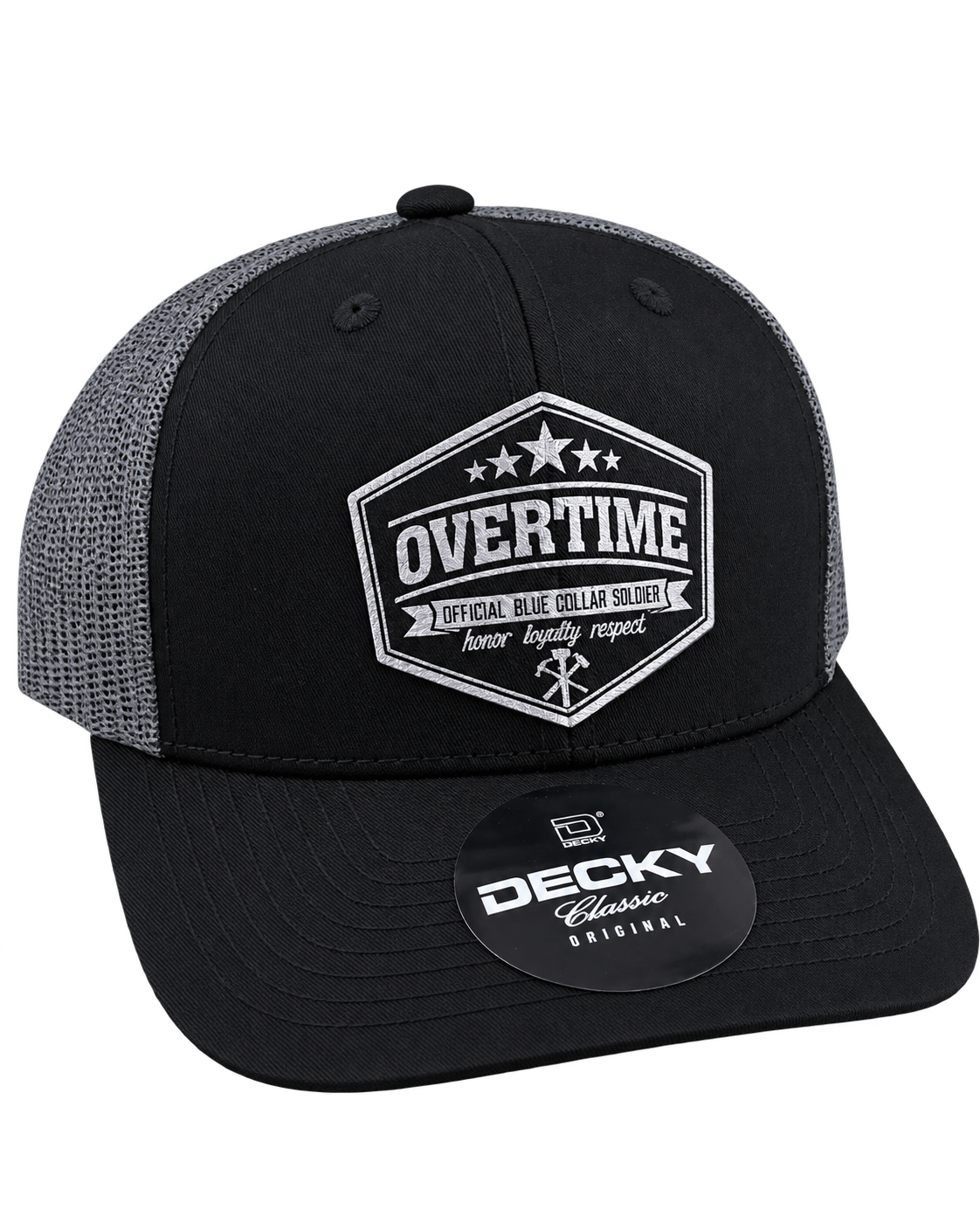 Blue Collar Soldier Curved Bill Snapback