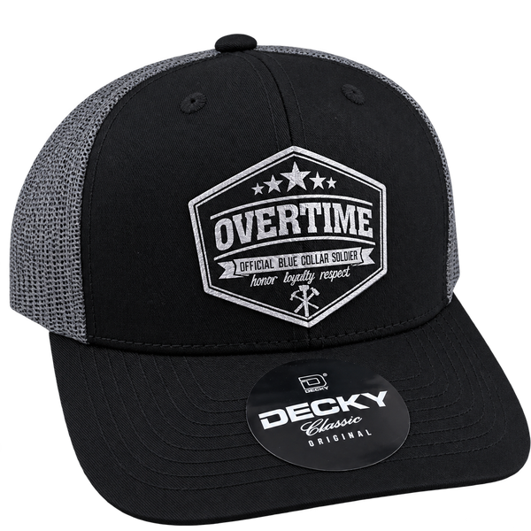 Blue Collar Soldier Curved Bill Snapback