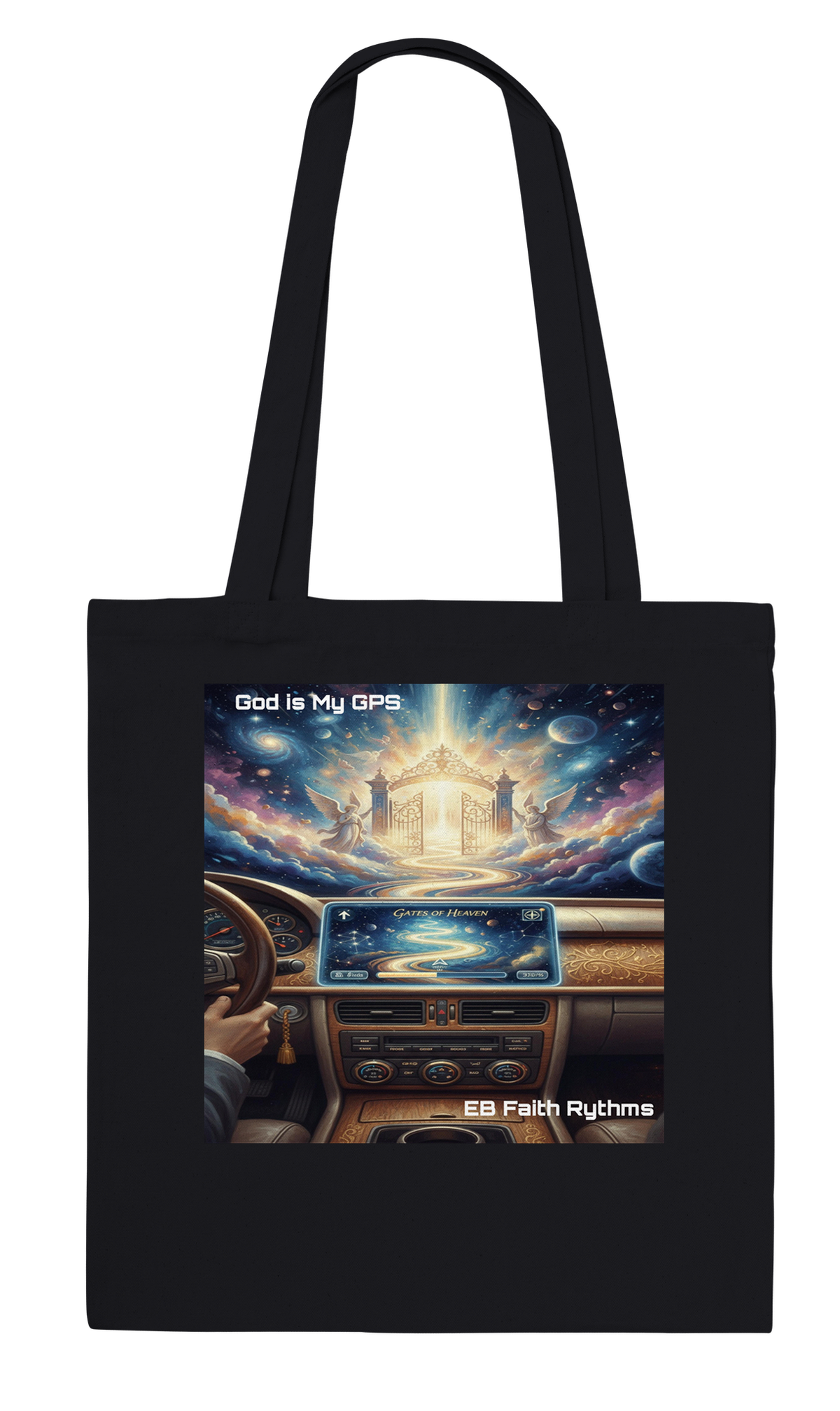 God Is My GPS - Tote bag