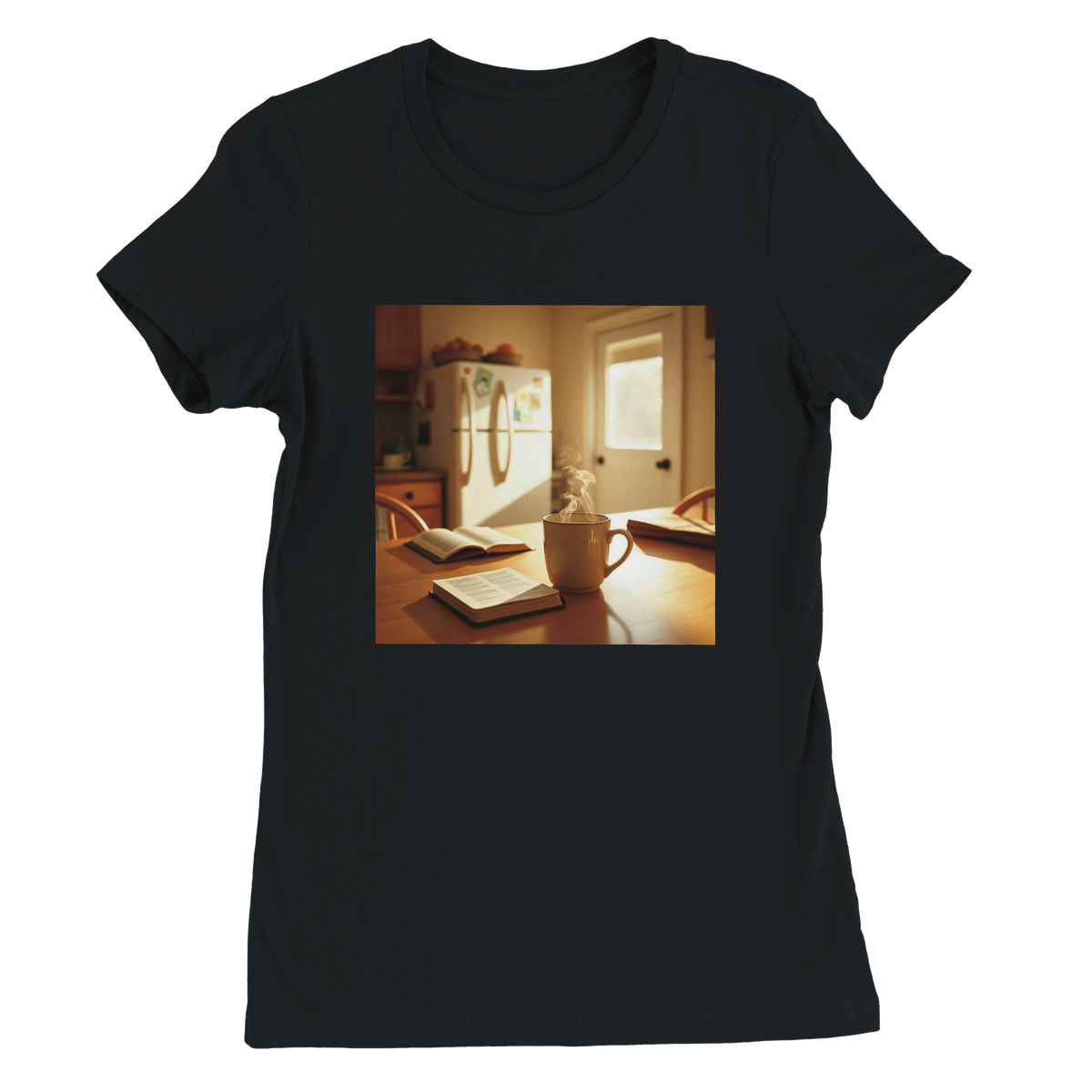 Coffee and Hallelujah - Women’s Cut T-Shirt