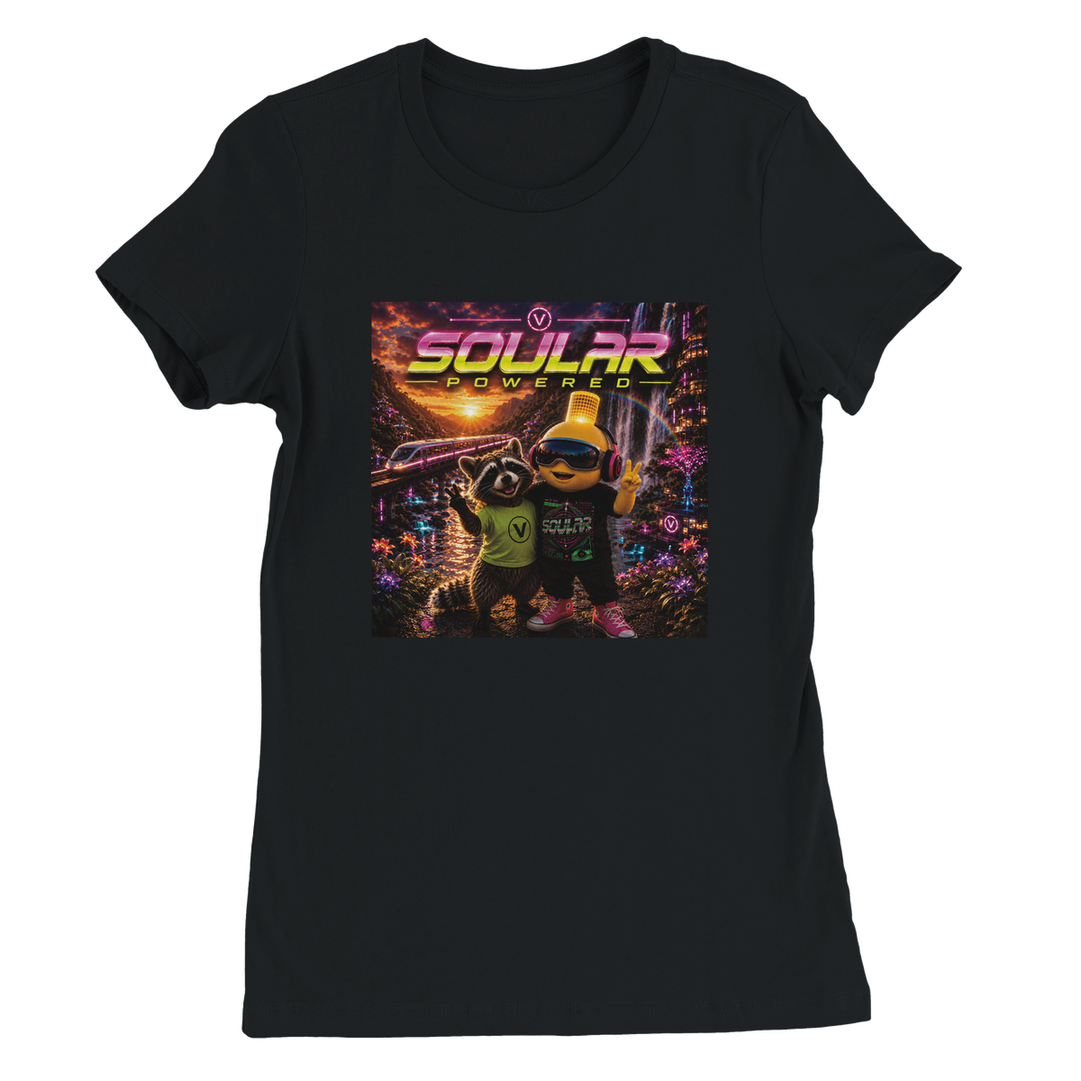 SOULAR Powered - Women’s Cut T-Shirt