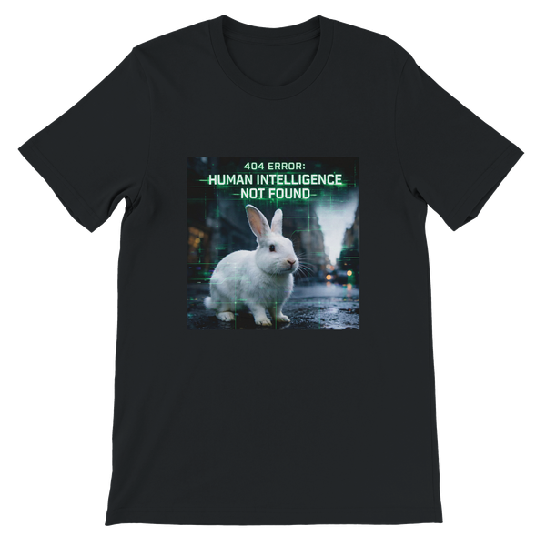404 Error: Human Intelligence Not Found - Unisex T-Shirt