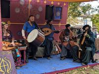 The Vardo Encampment at the Sherwood Forest Faire