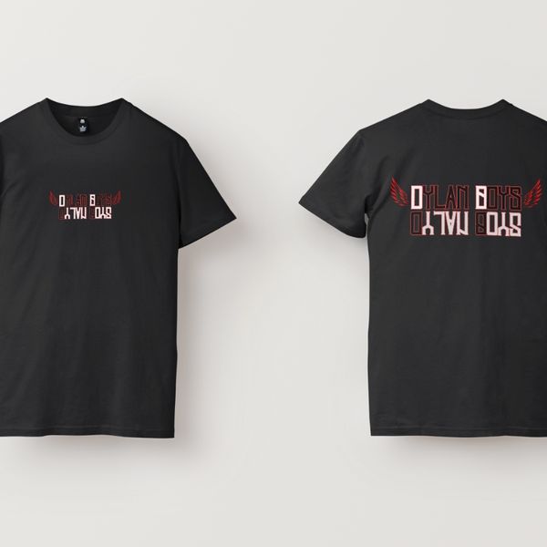 "DYLAN BOYS" Black T-Shirt