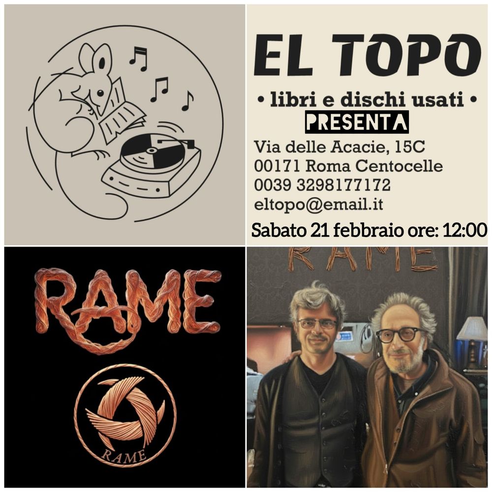 "Locandina concerto Rame sabato 21 febbraio"