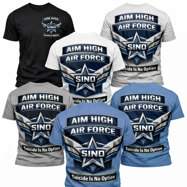 Air Force Edition Tee – “Aim High”