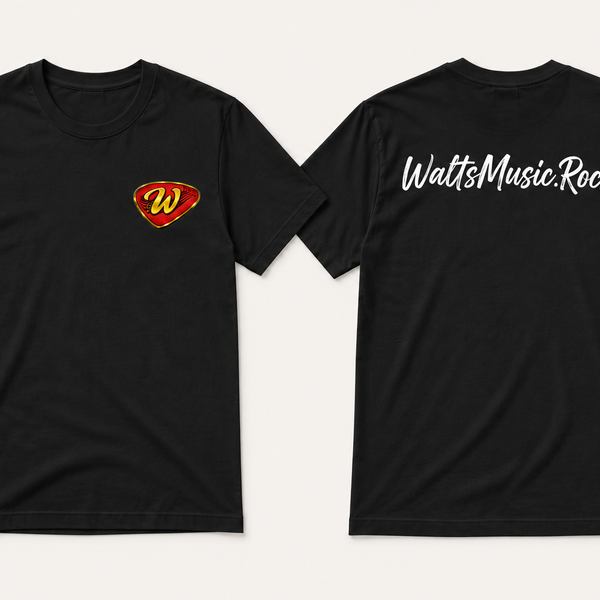 Walt’s Music Rocks Classic Front & Back Tee