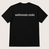 Walt’s Music Rocks Website Tee