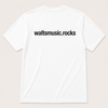 Walt’s Music Rocks Website Tee