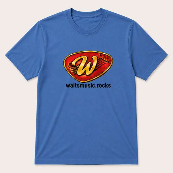 Walt’s Music Rocks Logo Tee