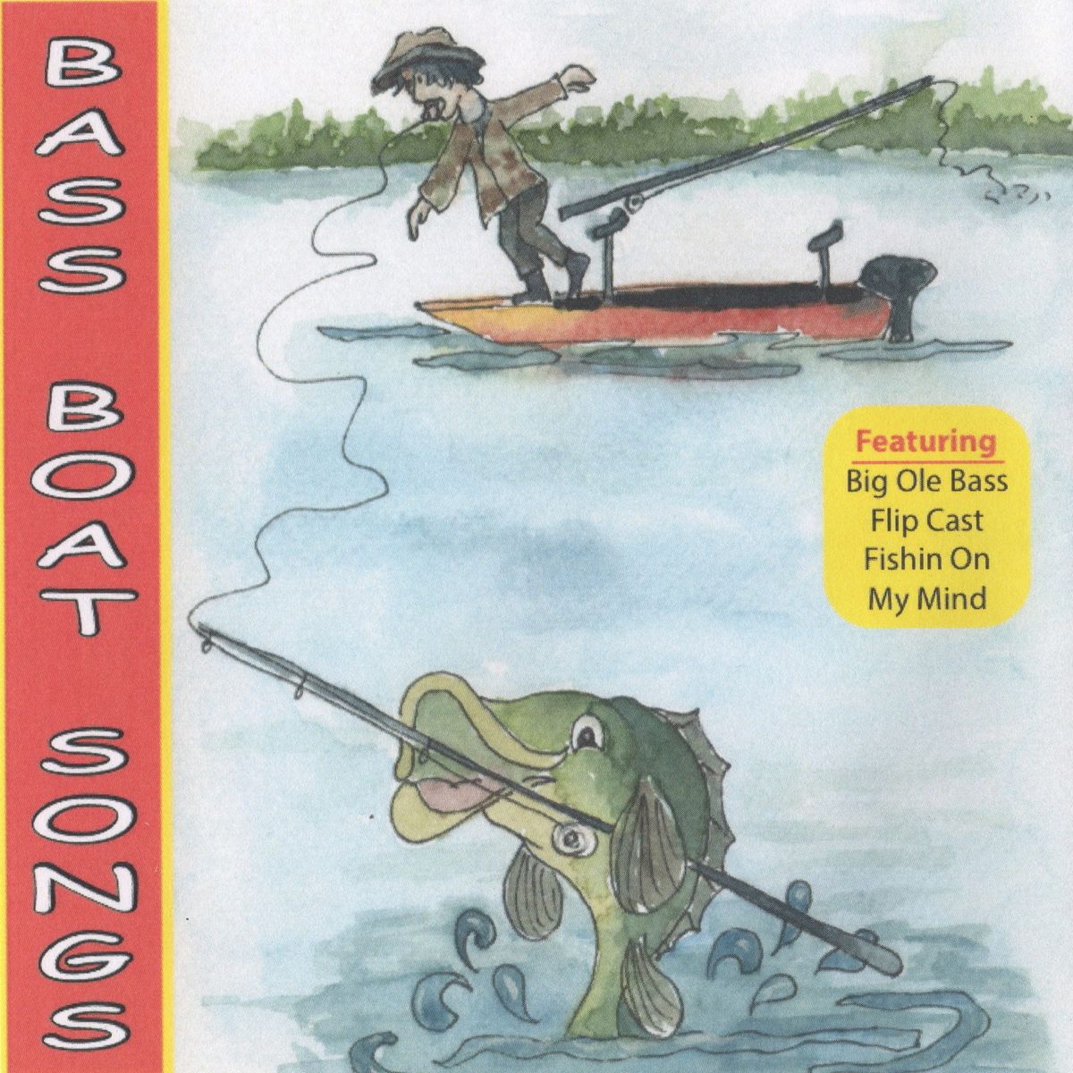 Bass Boat Songs - CD
