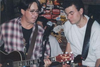 With Paul Foglino, 5 Chinese Brothers at the Rodeo Bar, NYC
