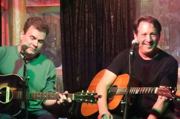 With Paul Foglino, at the Treehouse, NYC, 2019
