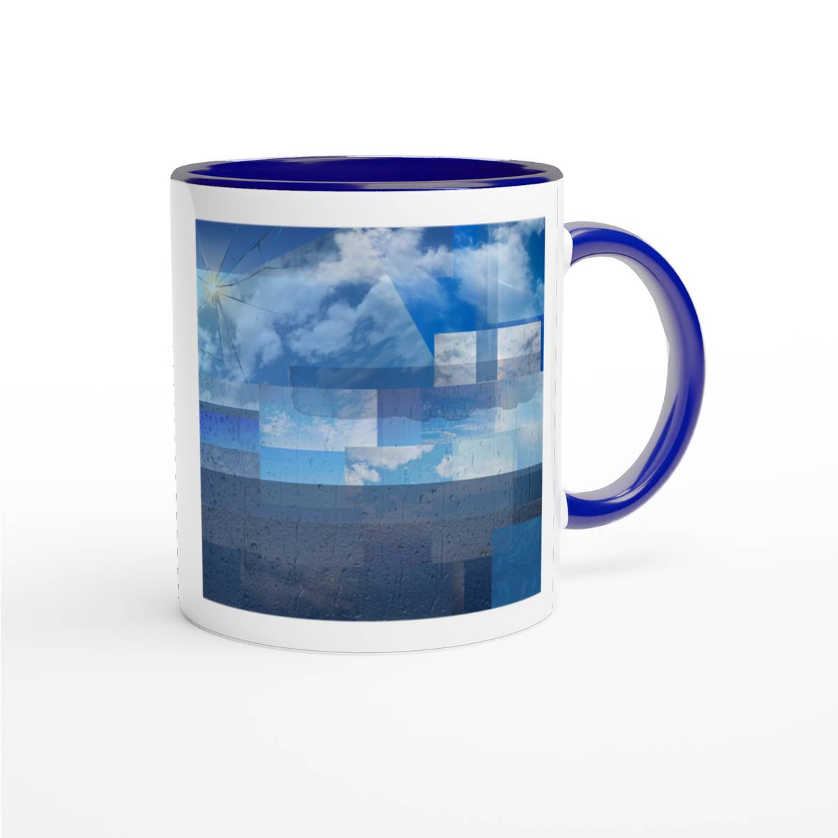 The Blues In The Sky - Ceramic Mug