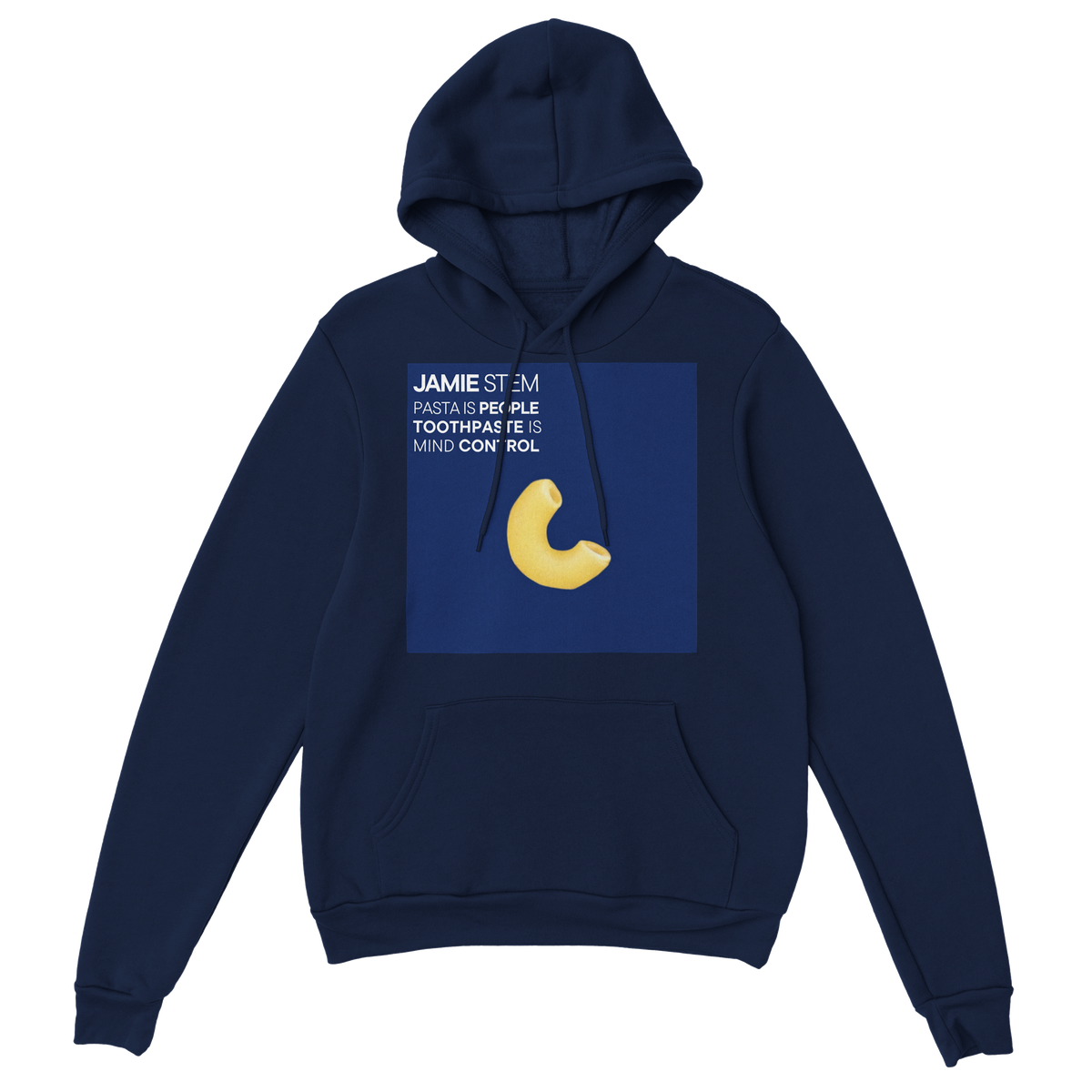 Pasta Is People, Toothpaste Is Mind Control - Classic Unisex Pullover Hoodie