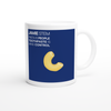 Pasta Is People, Toothpaste Is Mind Control - Ceramic Mug