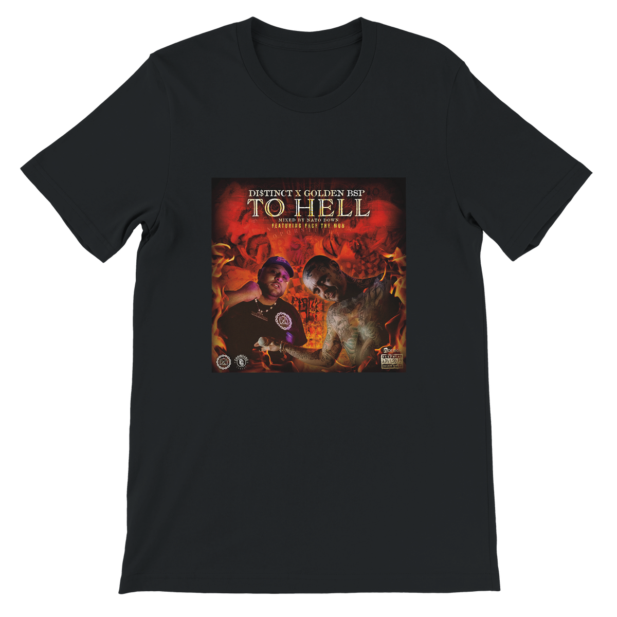 TO HELL (feat. GOLDEN BSP & FACE THE MOB) - Unisex T-Shirt