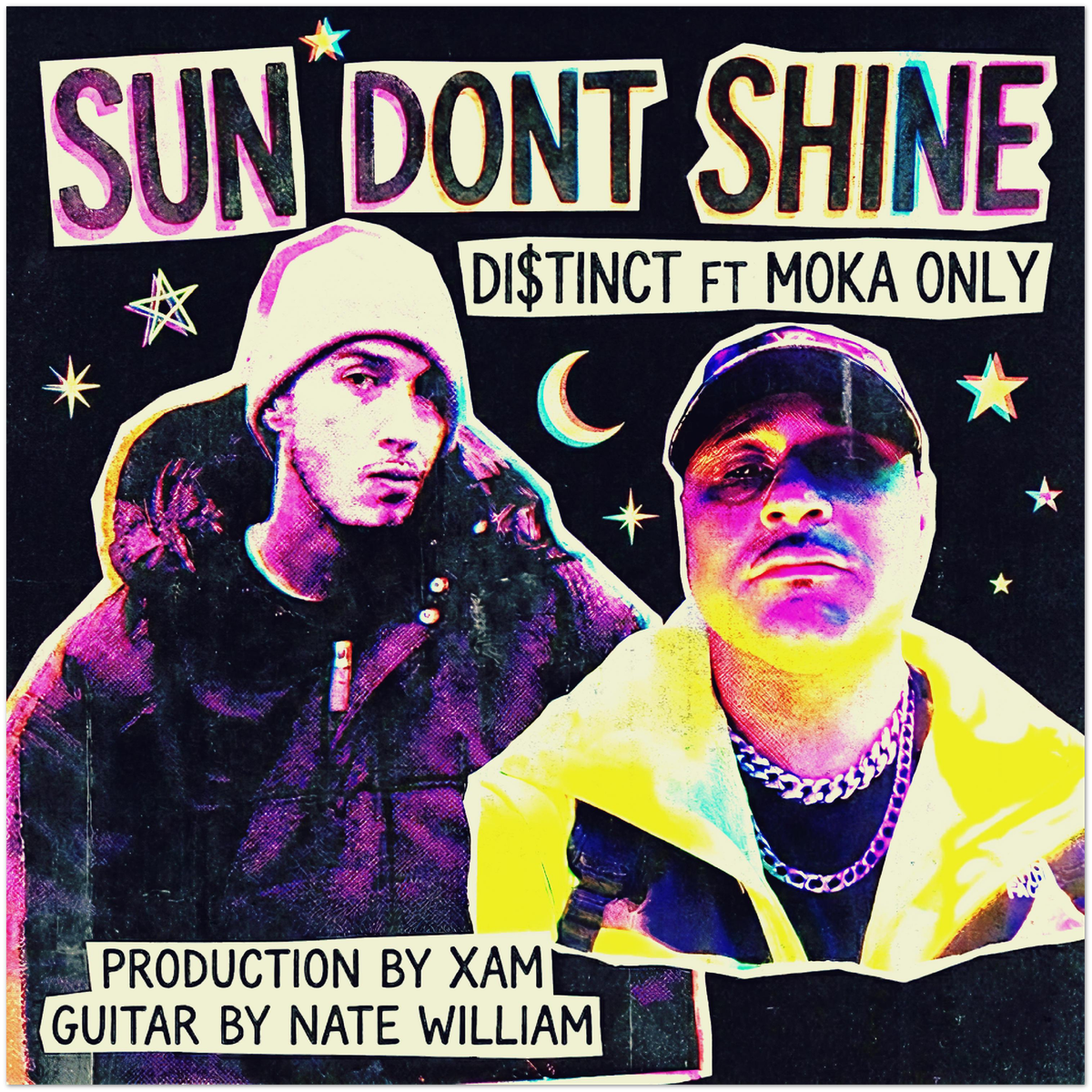 SUN DON'T SHINE (feat. Moka Only) - Fine Art Poster