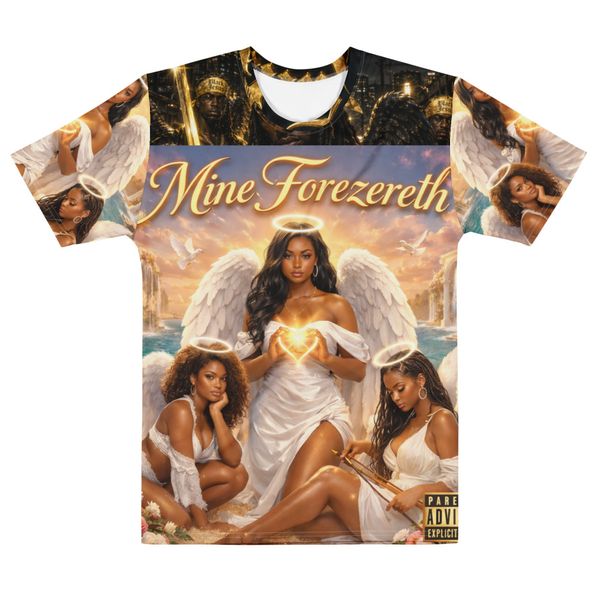 Music God Mix 1 (Collective) All-Over Print Men’s Cotton Crew Neck T-Shirt