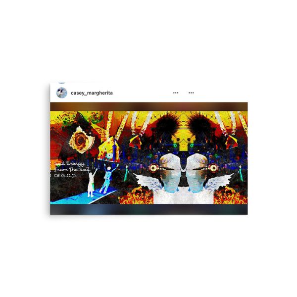 Soul Energy from God (Collective) Premium Luster Photo Paper Poster 