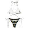 Eternal Soul Write (Real Black Jesus Golden Collective) All-Over Print Recycled String Bikini