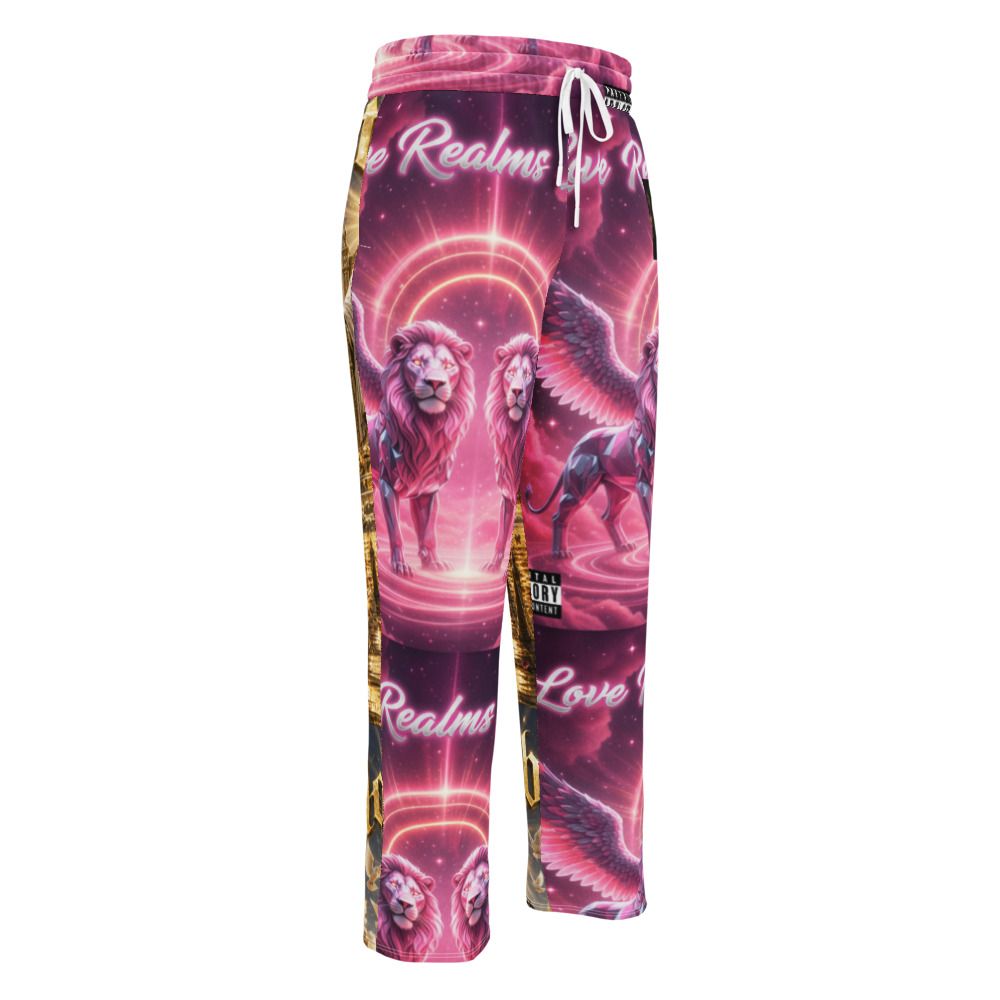 Most Above Love Realms In God (Collective) All-Over Print Unisex Wide-Leg Joggers