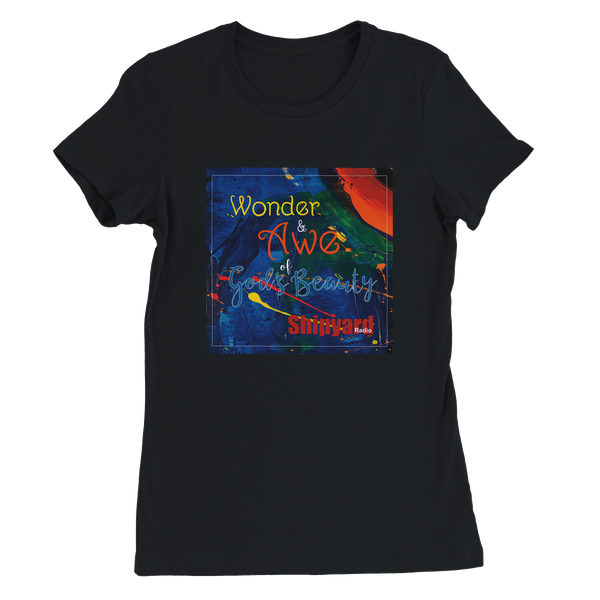 Wonder & Awe of God's Beauty - Women’s Cut T-Shirt