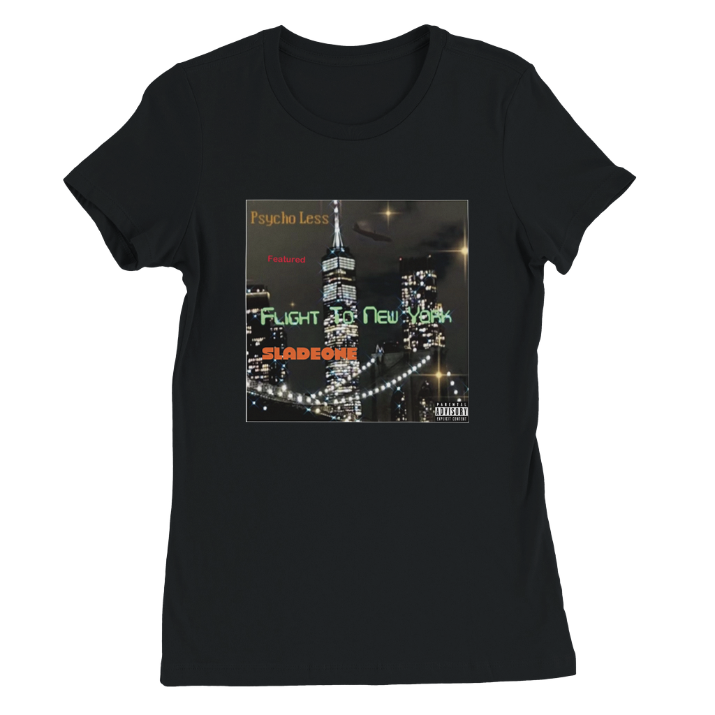 Flight To New York (feat. SladeOne) - Women’s Cut T-Shirt