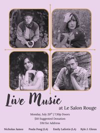 Live Music @ Le Salon Rouge