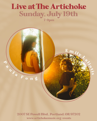 Emily Laliotis & Paula Fong at Artichoke Music