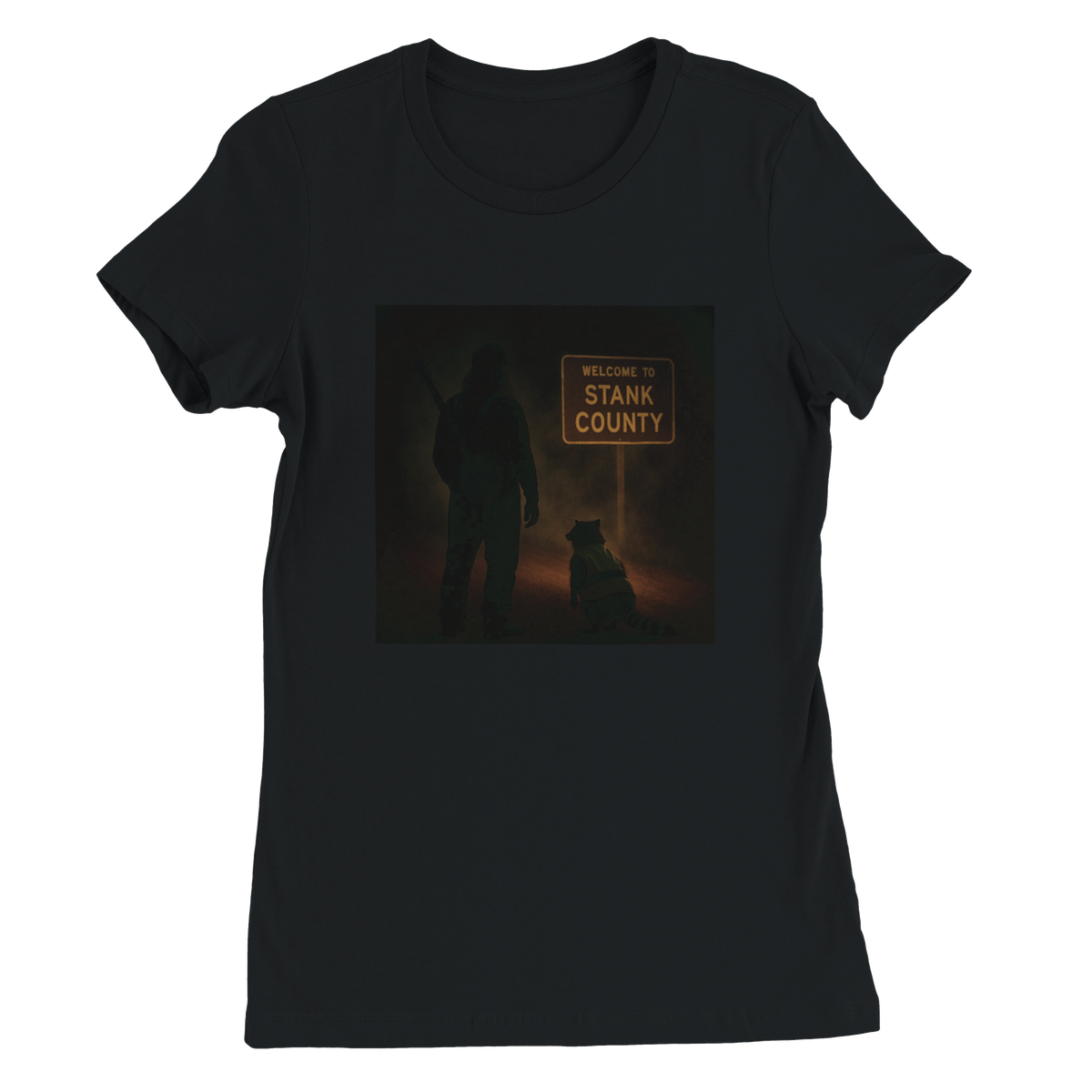 Welcome to Stank County - Women’s Cut T-Shirt