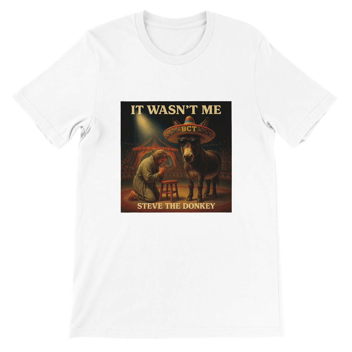 Steve The Donkey "it wasn't me" - Unisex T-Shirt
