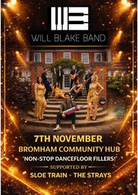 Will Blake Band Evening, supported by Sloe Train and the Strays
