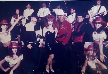 "Kountry Kickin" Maura as Reba. Frank as Frank
