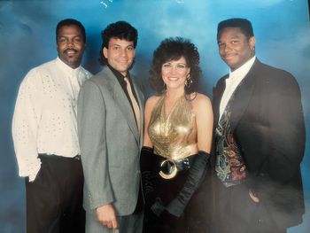 Brent, Frankie, Maura and Percy.
"Legends Live" Royal Caribbean Showroom
