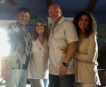 With Pastor Vic and Melanie Carroll of Calvary Chapel of Summerville, SC
