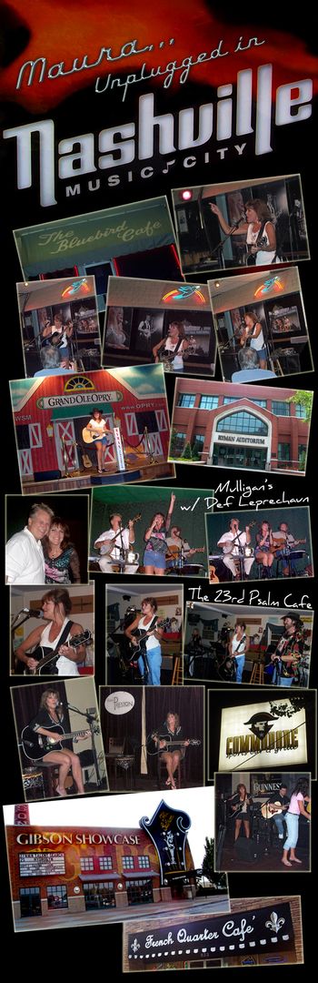 Photo montage from Nashville appearances
