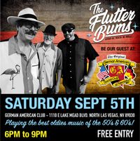 The Flutter Bums Live at The German-American Social Club