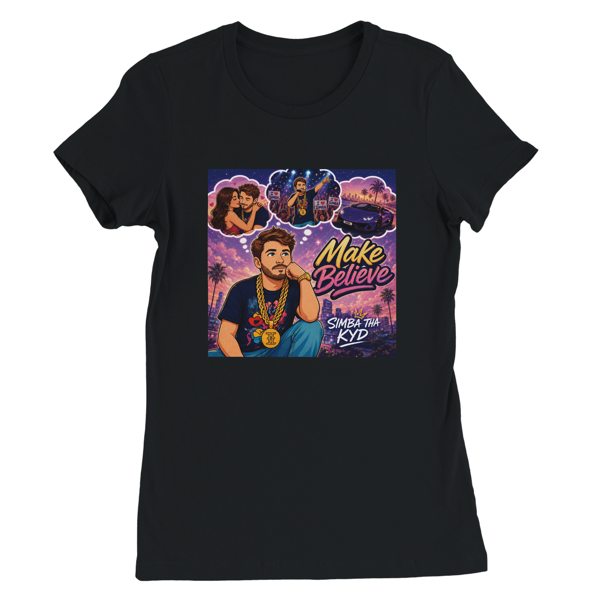 Make Believe - Women’s Cut T-Shirt