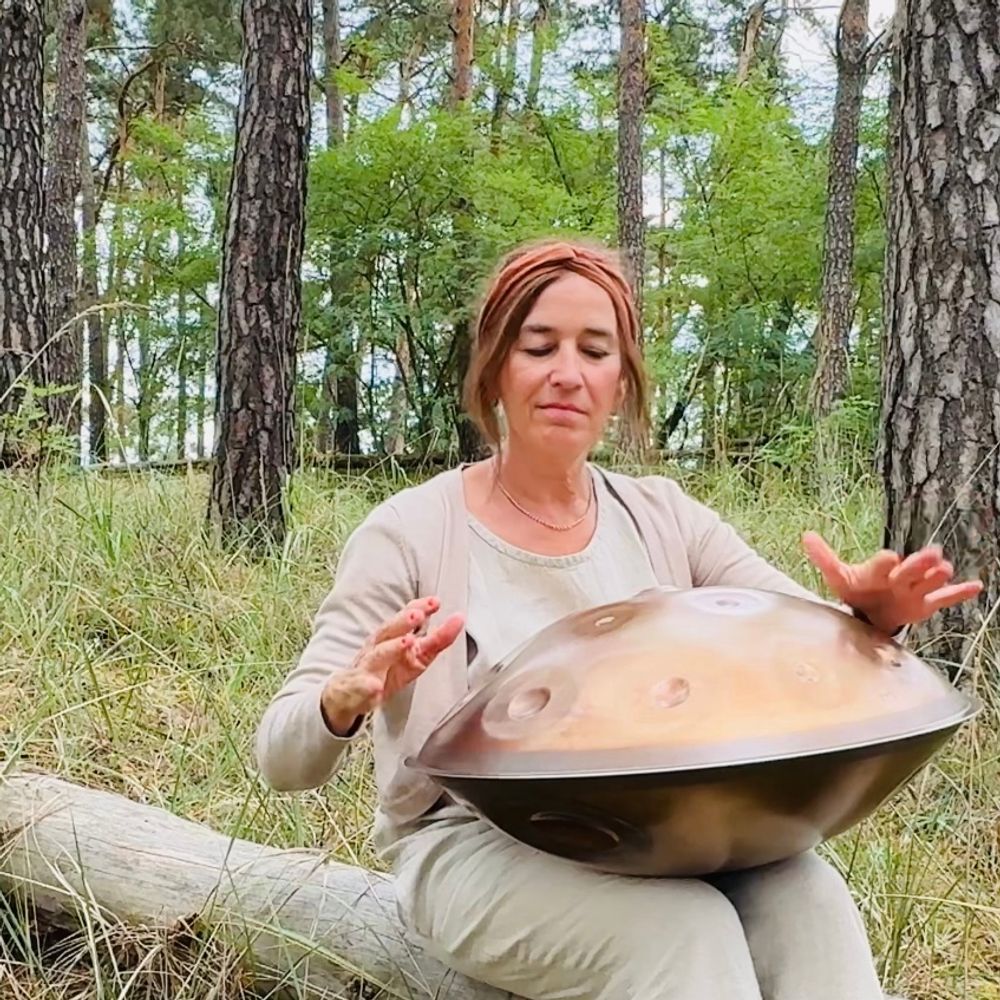 handpan music meditation lessons pattern