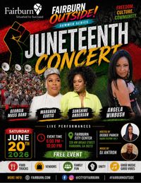 Fairburn Outside Juneteenth Concert