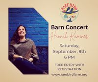 Hannah Kaminer at Rare Bird Farm