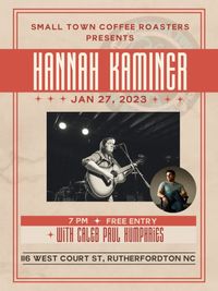 Hannah Kaminer w/ Caleb Paul Humphries 