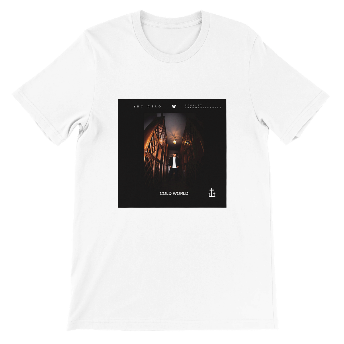 Cold World (feat. Semajay TheGospelRapper) - Unisex T-Shirt