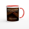 Red Letters - Ceramic Mug