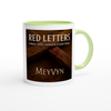 Red Letters - Ceramic Mug