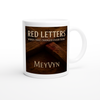 Red Letters - Ceramic Mug